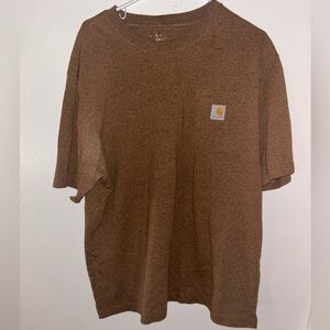 Carhartt Men's Brown Short Sleeve Tee